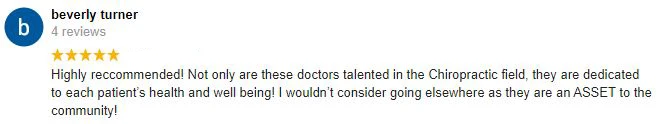 Chiropractic Lexington KY Patient Testimonial Beverly Turner